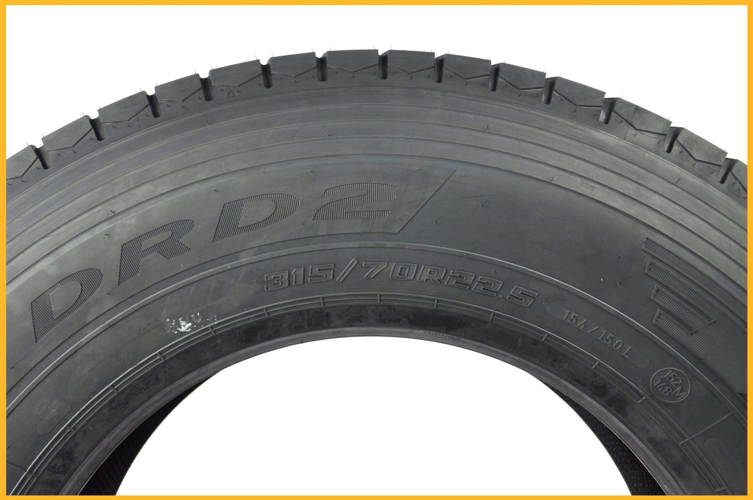 1x 315/70R22.5 154/150L DRD2 3PMSF DĘBICA NAPĘD Model DRD2