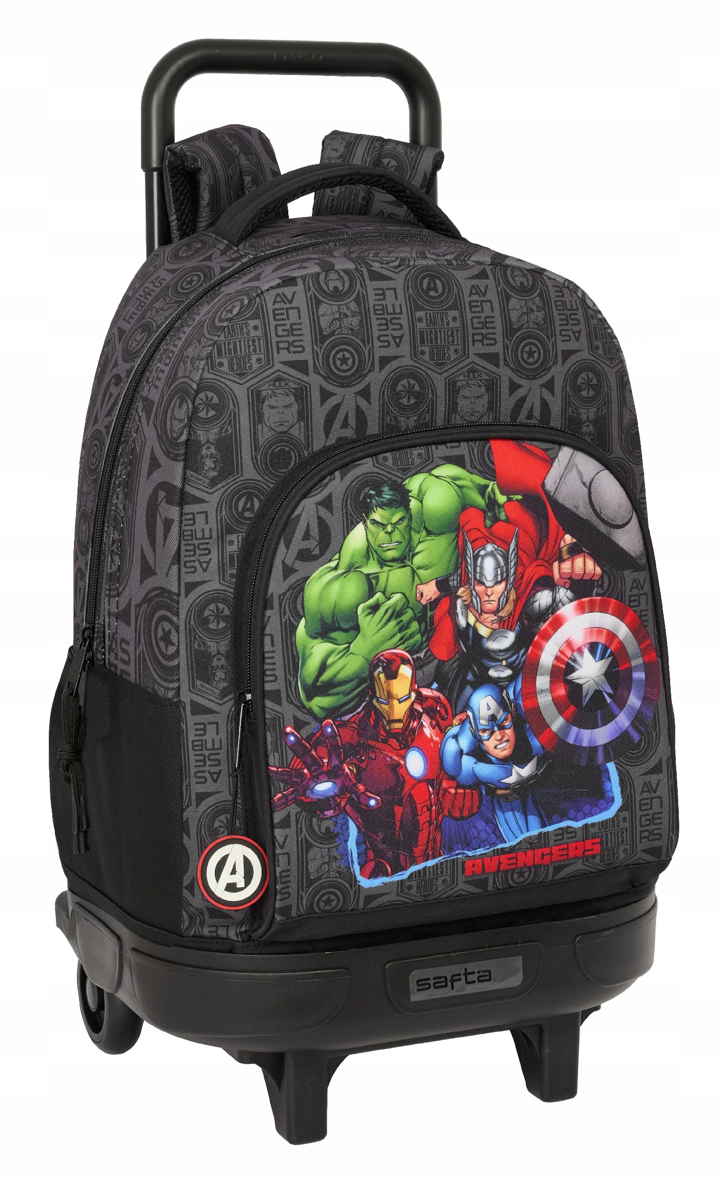 Školní batoh na kolečkách Safta Avangers "Vendetta" 33 L