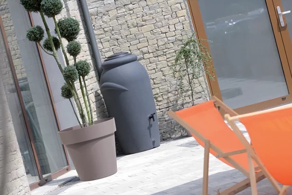 ZBIORNIK NA DESZCZÓWKĘ NAZIEMNY PROSPERPLAST AQUACAN 210L Z POKRYWĄ Marka Prosperplast