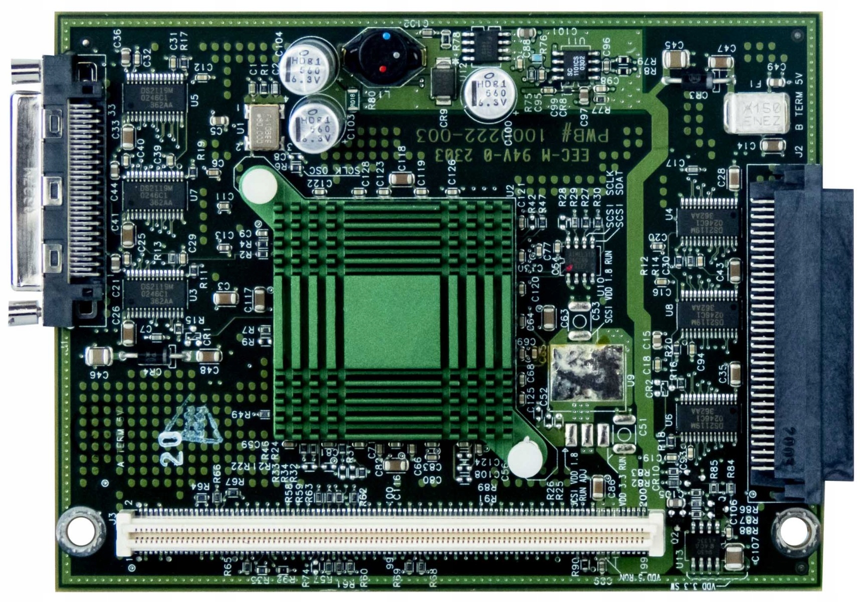 Amd 1000222-003 V010222-300 Rev 301 Scsi Karta