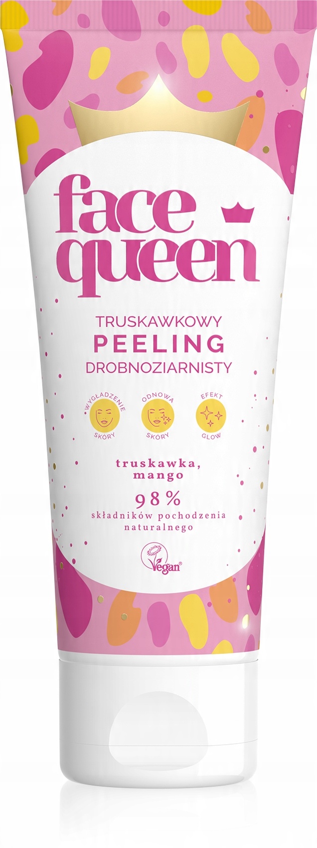 

Face Queen truskawkowy peeling drobnoziarnisty