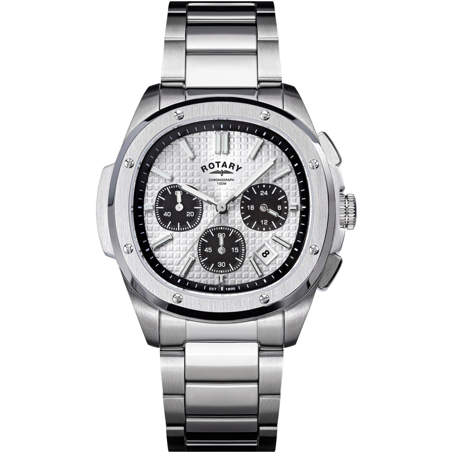 Zegarek Męski Rotary RGB10031/07 srebrny
