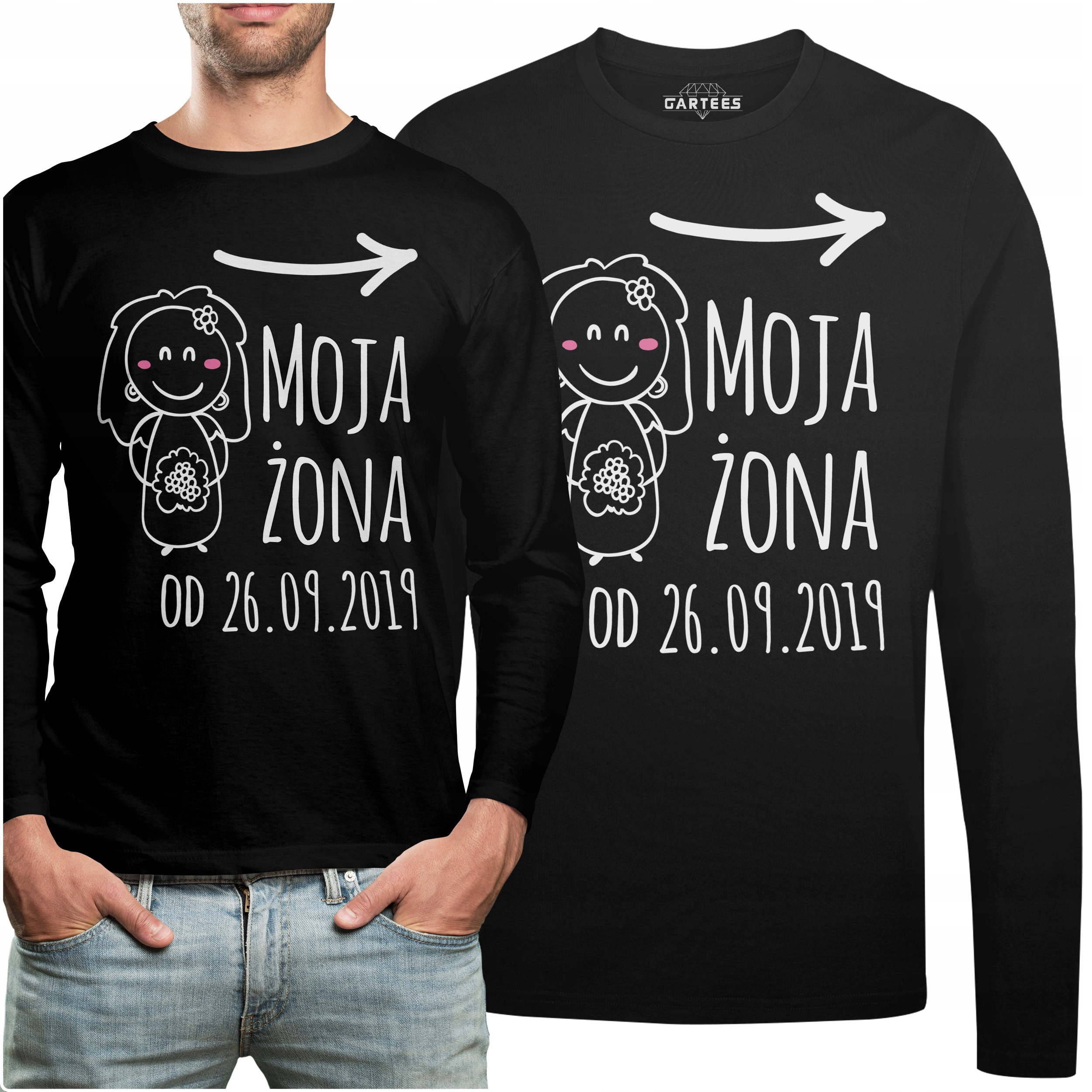 

Koszulka Long Upominek Dla Niego Moja Żona Od