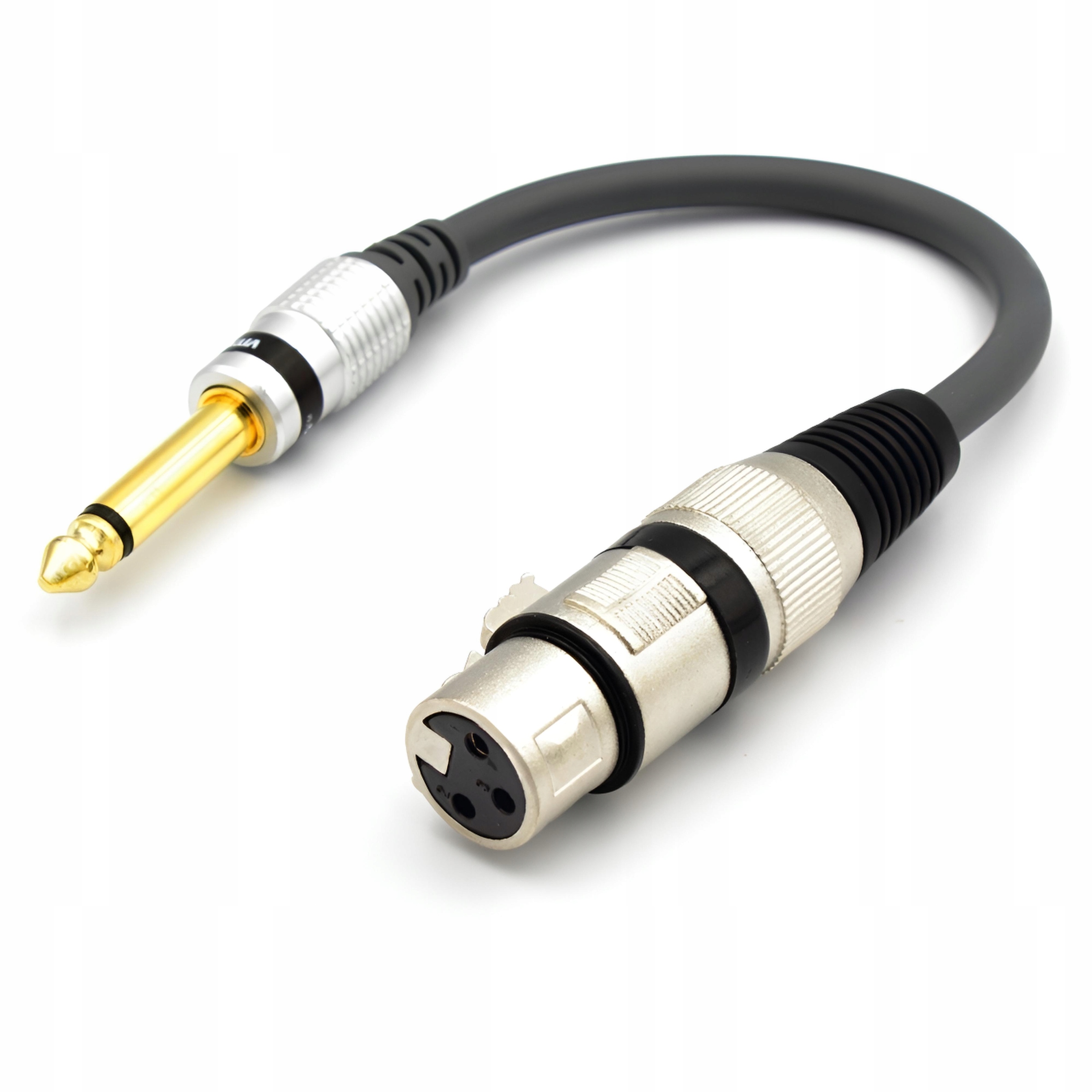 Kabel XLR - jack 6,3 mm Vitalco 11092 0,1 m