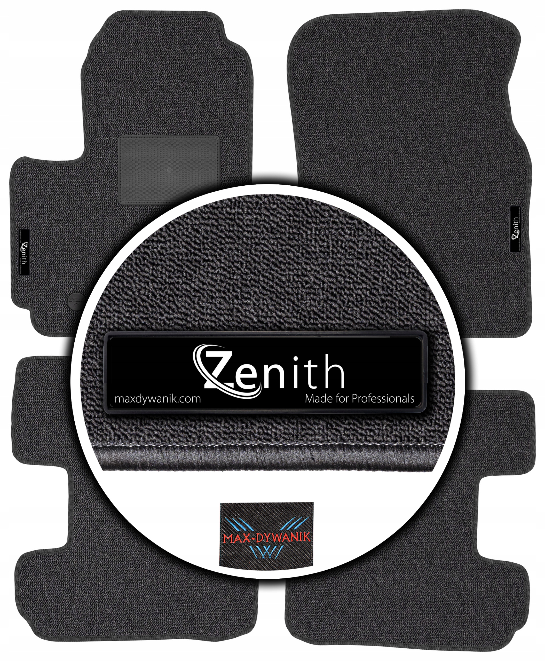 Toyota RAV4 II Fl 5D 2003-2006 Koberce do auta Max-dywanik Zenith