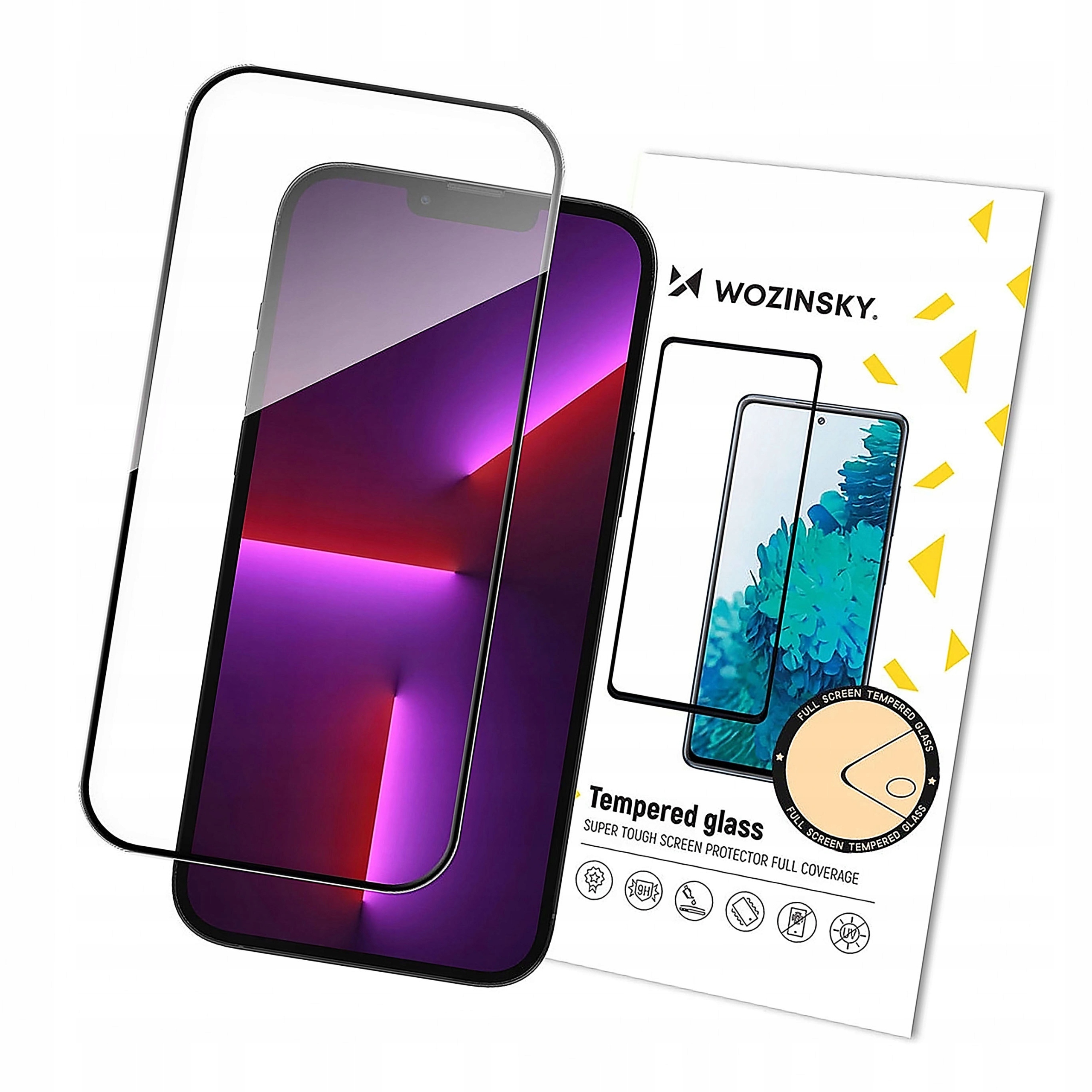 Szkło hartowane Wozinsky Full Glue Tempered Glass do iPhone 16 Plus