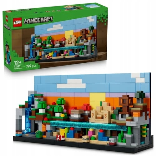 Lego Minecraft 21589 Mini biomy