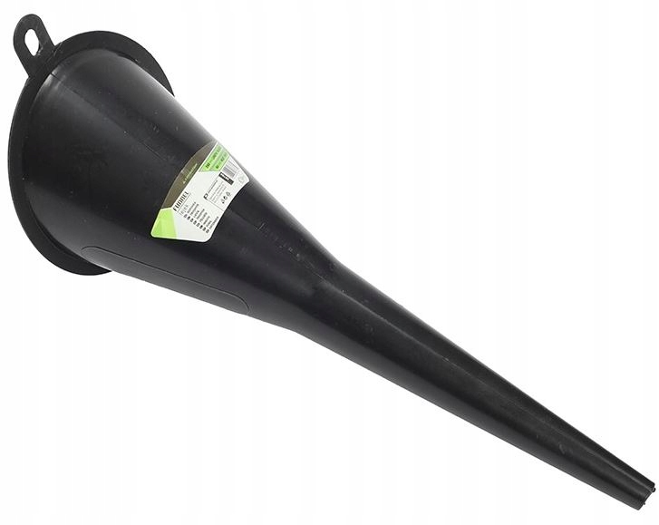 LEJEK WĄSKI CZARNY DŁUGOŚĆ 29CM WLEW 8CM DO PALIWA OLEJU ADBLUE PŁYNU WODY