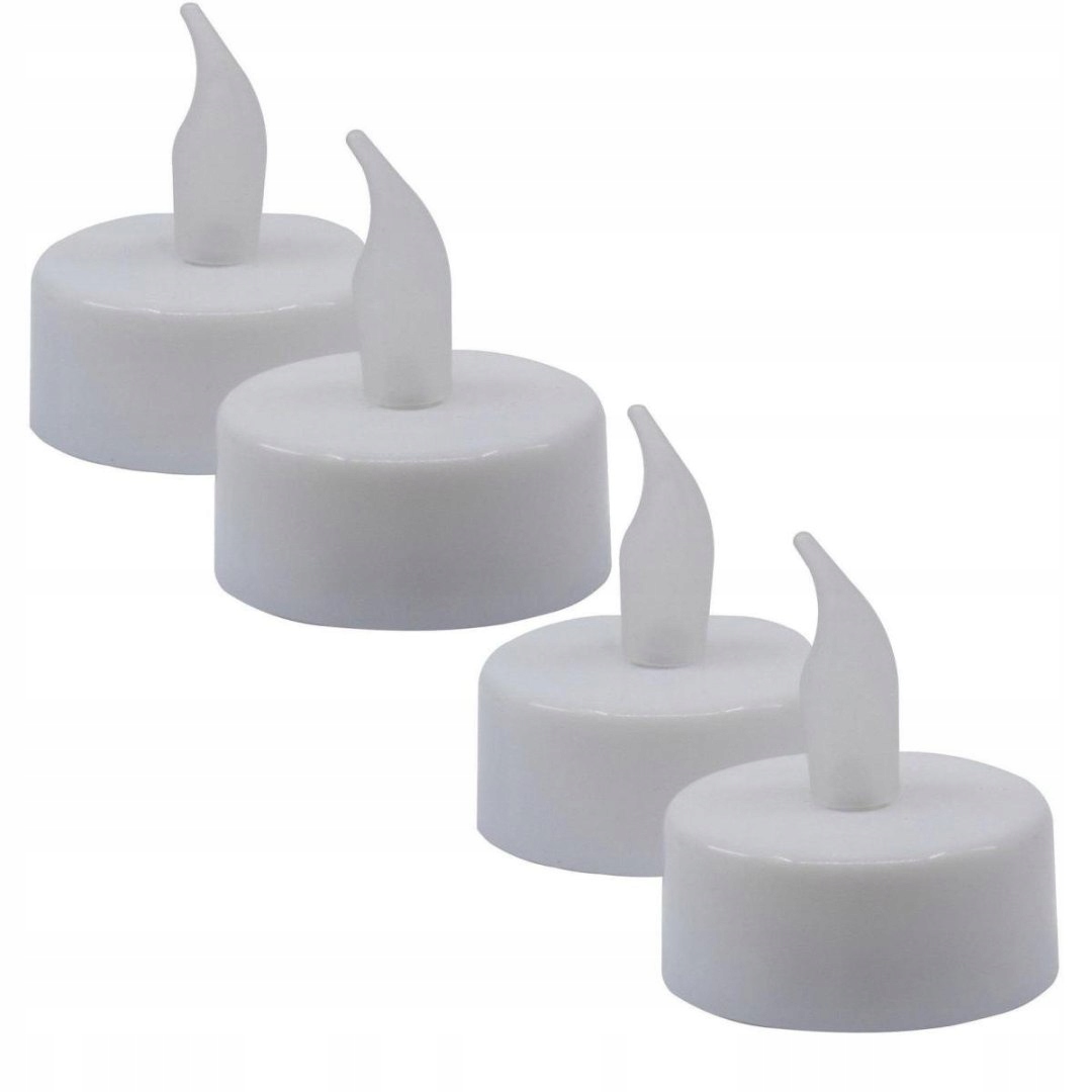 ZESTAW 4 ŚWIECZEK TEA LIGHT LED Wysokość produktu 1.8 cm