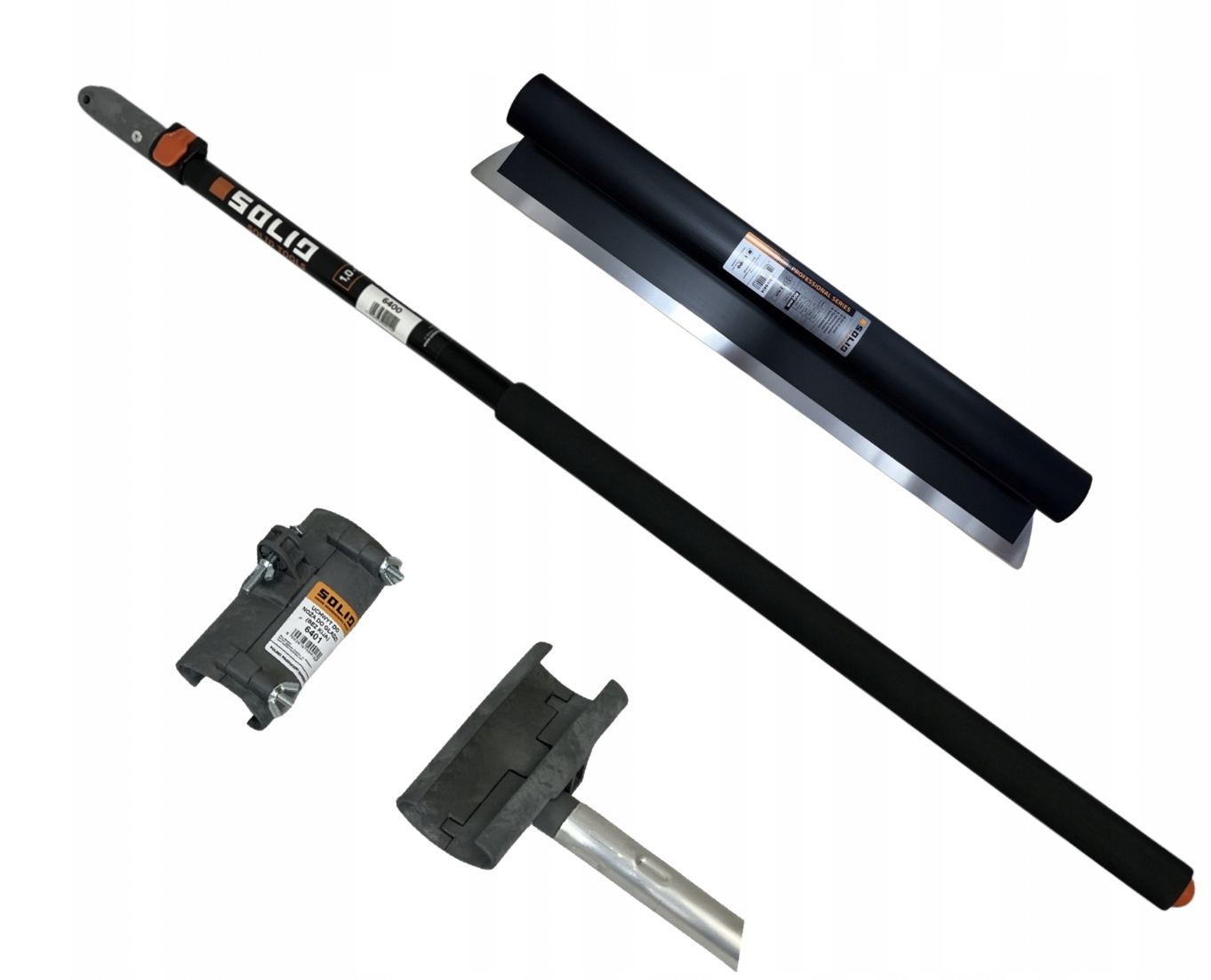 

Solid Nóż 65cm Kij Teleskopowy Paca Adapter Zestaw