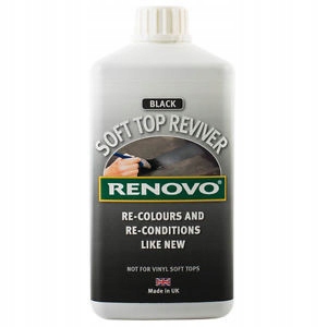 Renovo Soft Top Reviver čierna farba pre obnovu textilných striech cabrio 1l