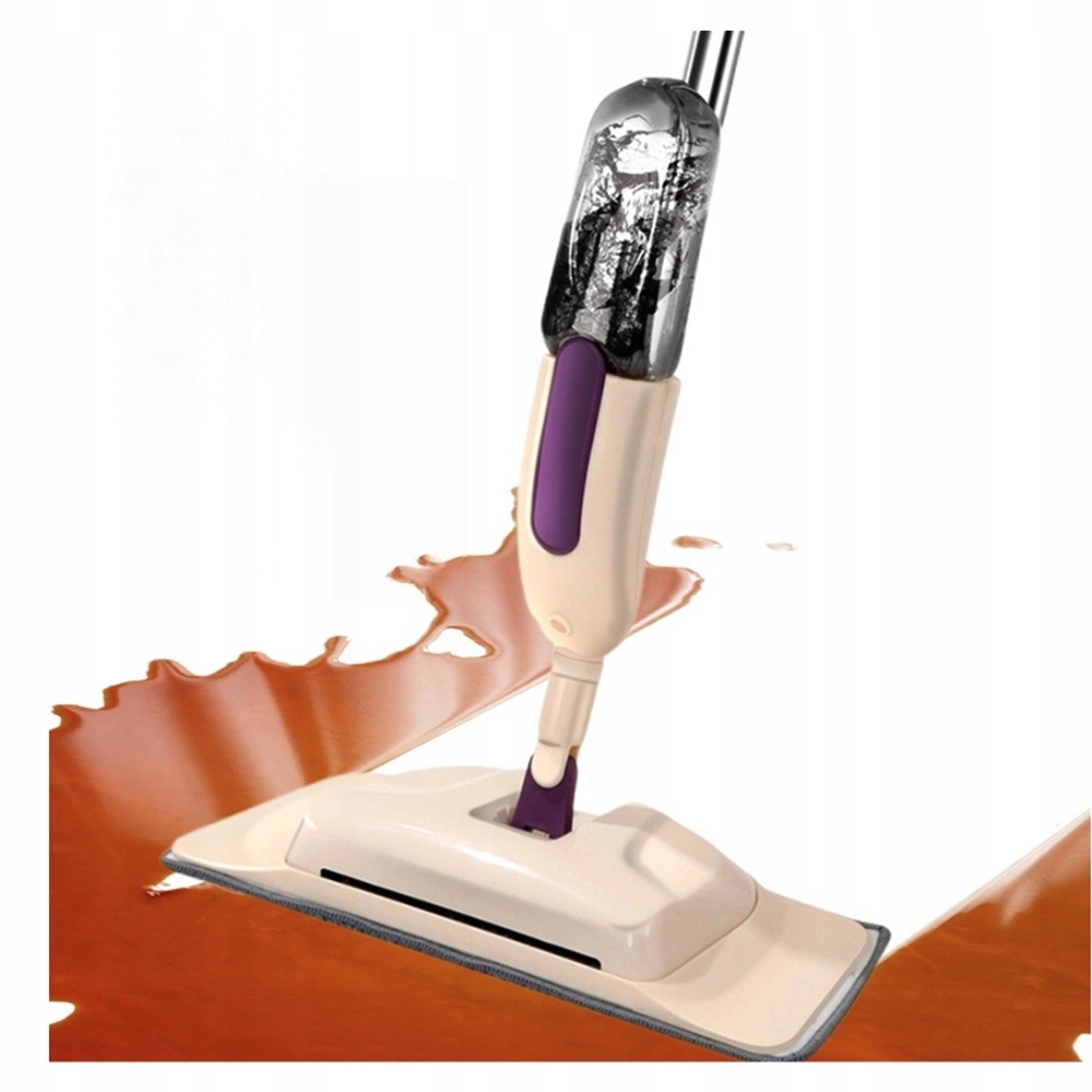 Levně Mop S Rozprašovačem 400 ML Na Mytí Dřevěných Podlah S Laminátovými Dlaždicemi