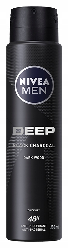 

Nivea Men Antyperspirant Deep Black Charcoal