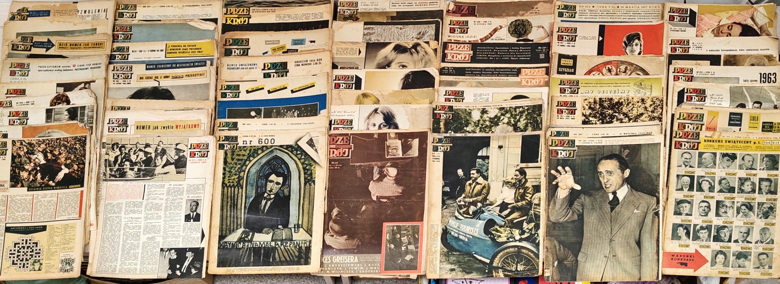 49 X PRZEKRÓJ MIX NUMERÓW KWIECIEŃ 1956