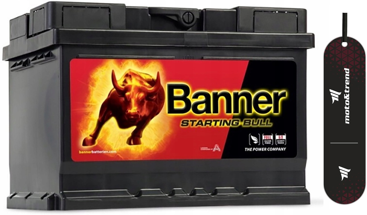 

Akumulator Banner Starting Bull 60AH 480A P+ 56009