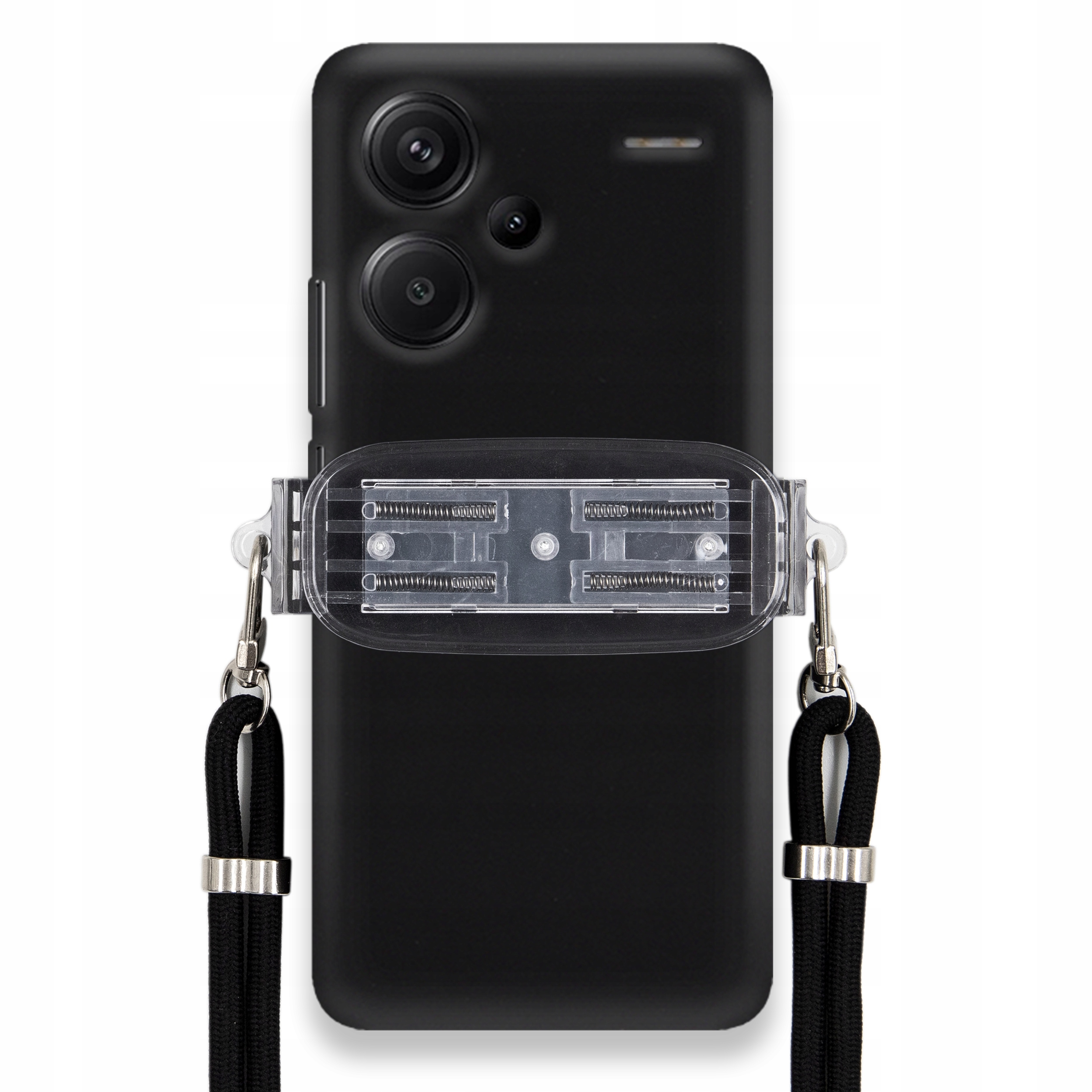 Puzdro Pre Xiaomi Redmi Note 13 Pro Plus 5 G Mat Univerzálny Držiak Na Šnúrku