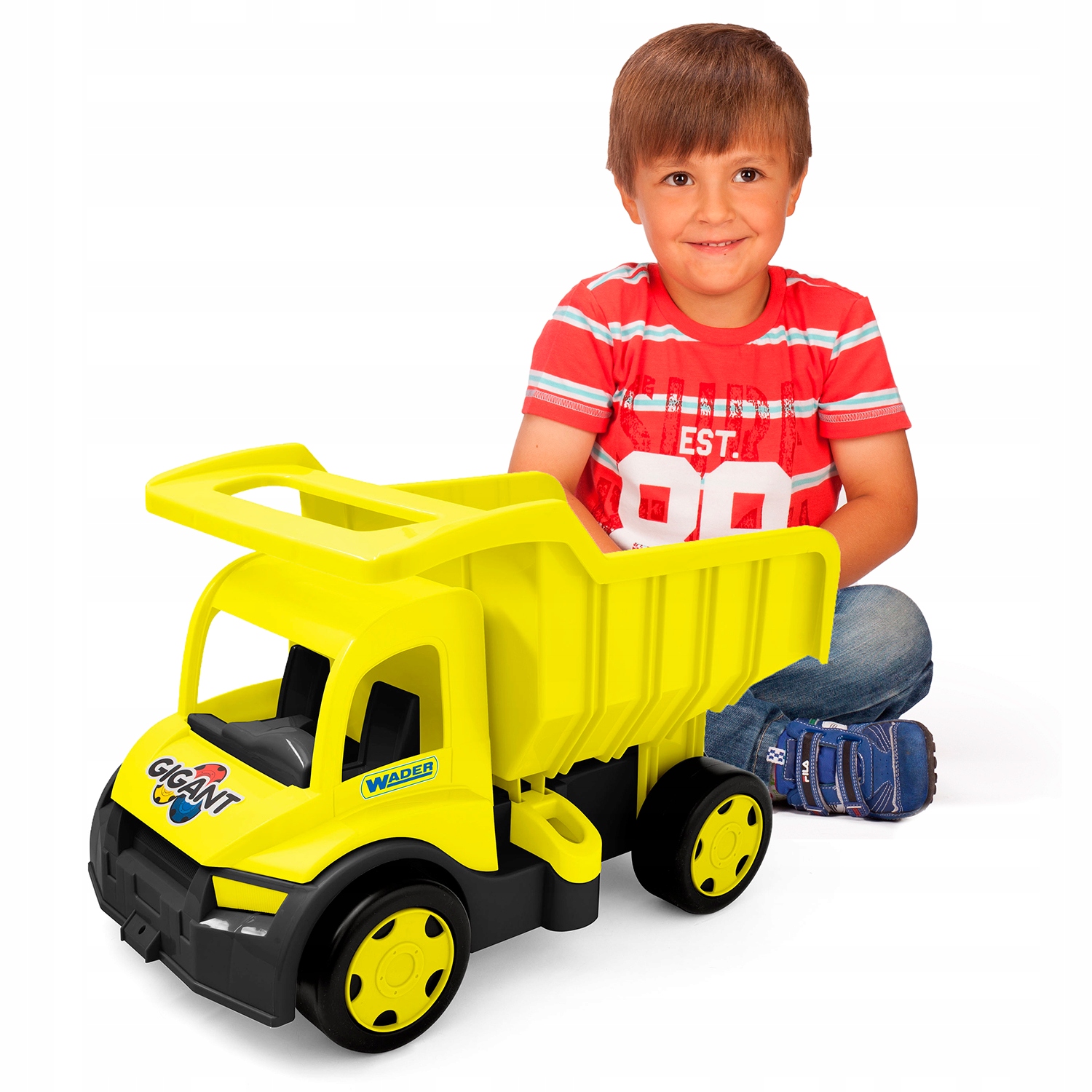 Gigant Truck wywrotka Wader 65031 PREZENT ROCZEK Marka Wader