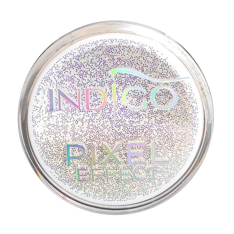 Indigo Pyłek Efekt pixel śnieżka