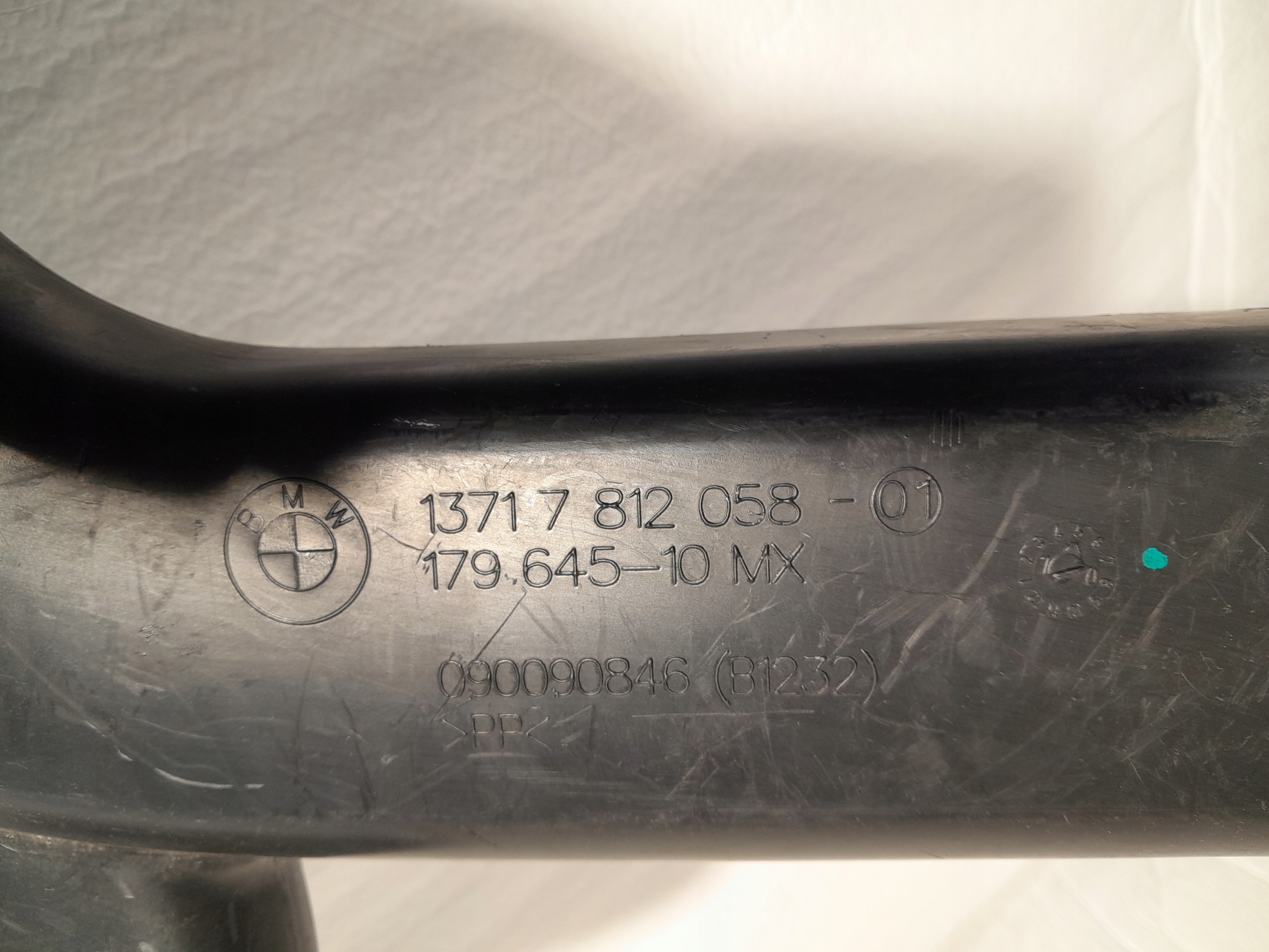BMW X5 E70 drain pipe air 7812058