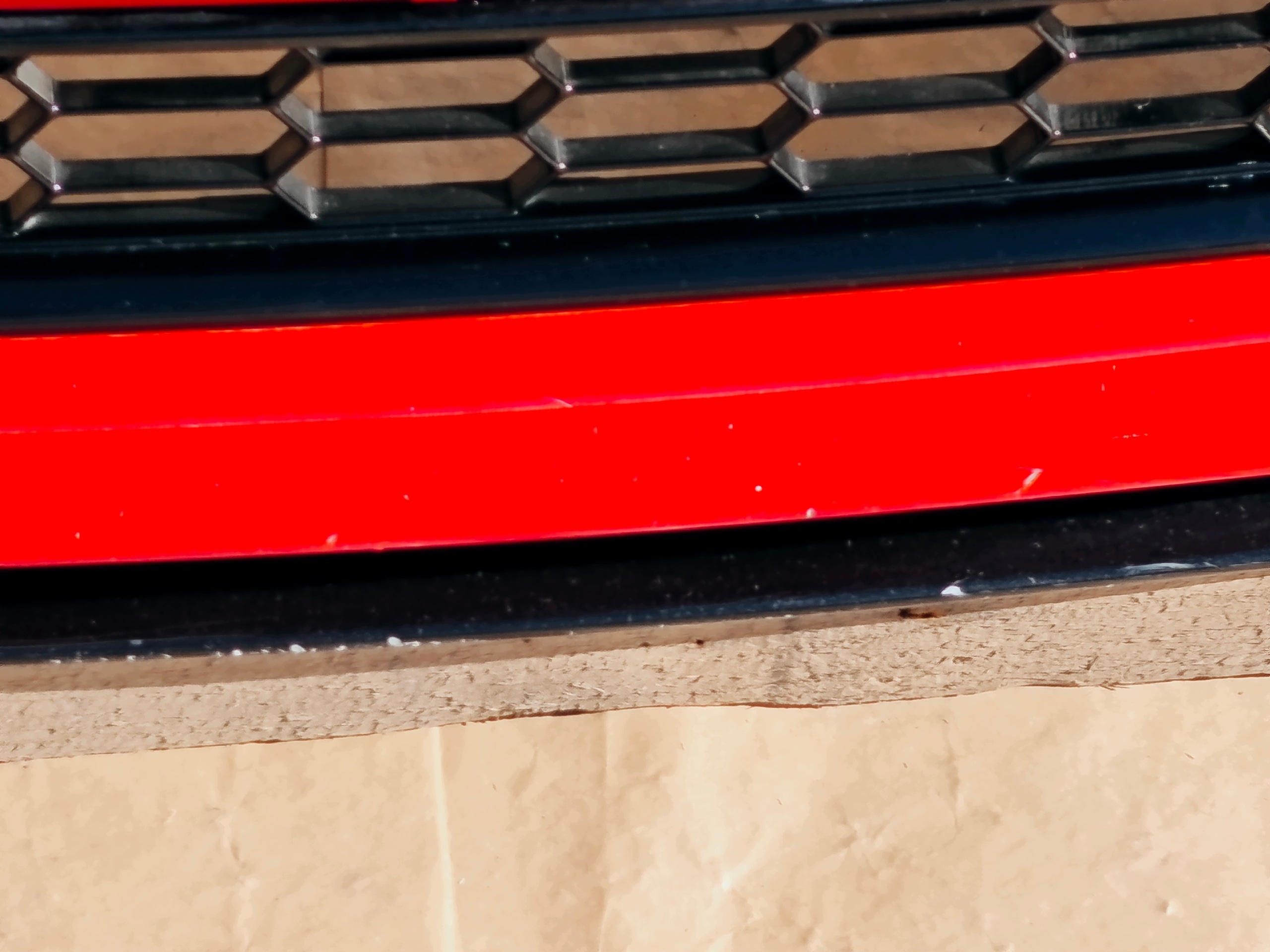 FORD FIESTA MK7 LIFT 2012-2017 ST-LINE bumper front RED RACE original