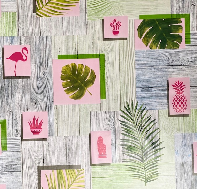 

Obrus Cerata Gruba , Na Metry Deska Flamingi