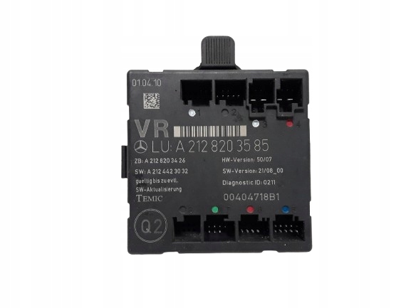 MERCEDES C W204 07- W212 09- MODUŁ DRZWI PRAWY PRZEDNI PRZÓD A2128203585