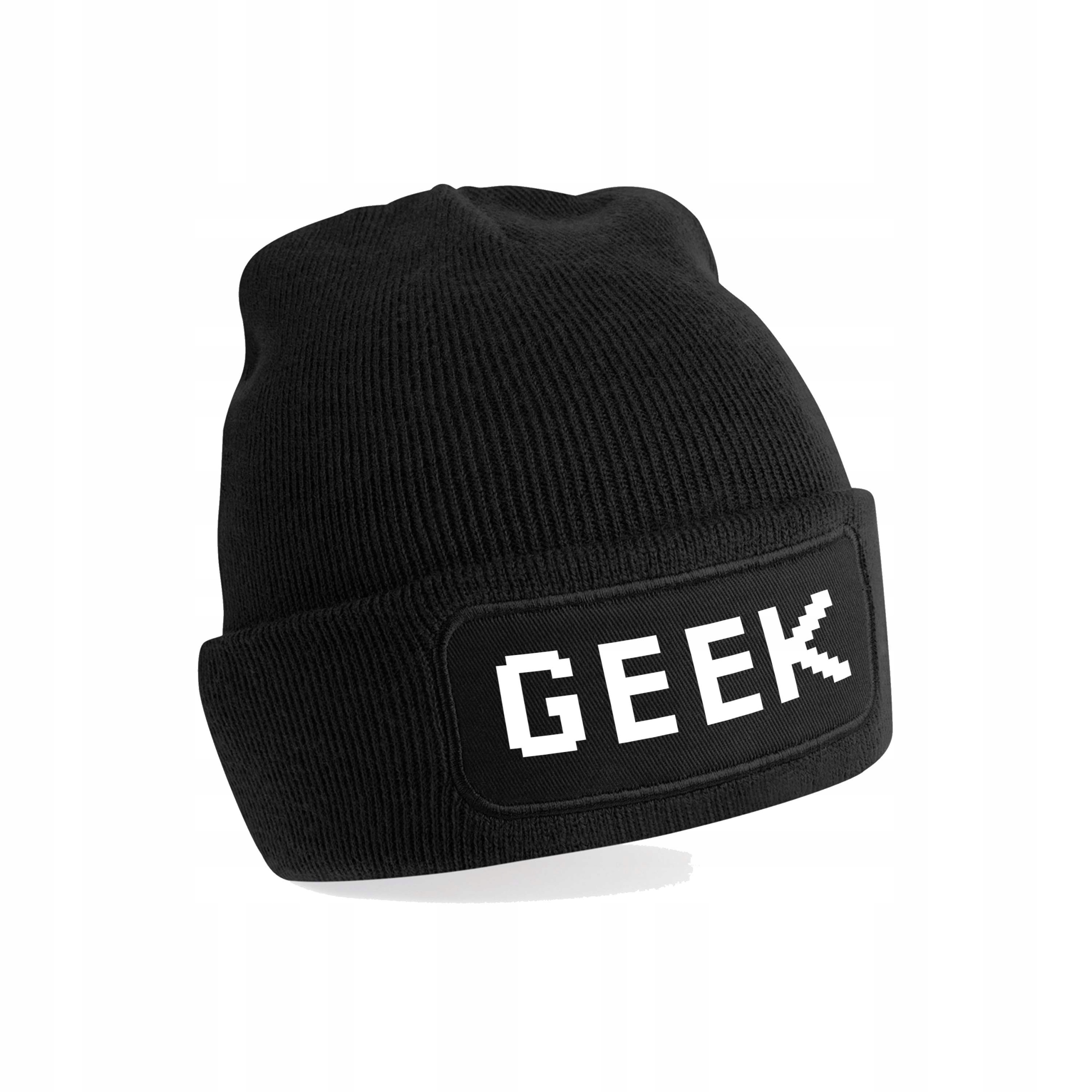 

Czapka Bawełniana Zimowa Beanie Bawełniana Geek Po