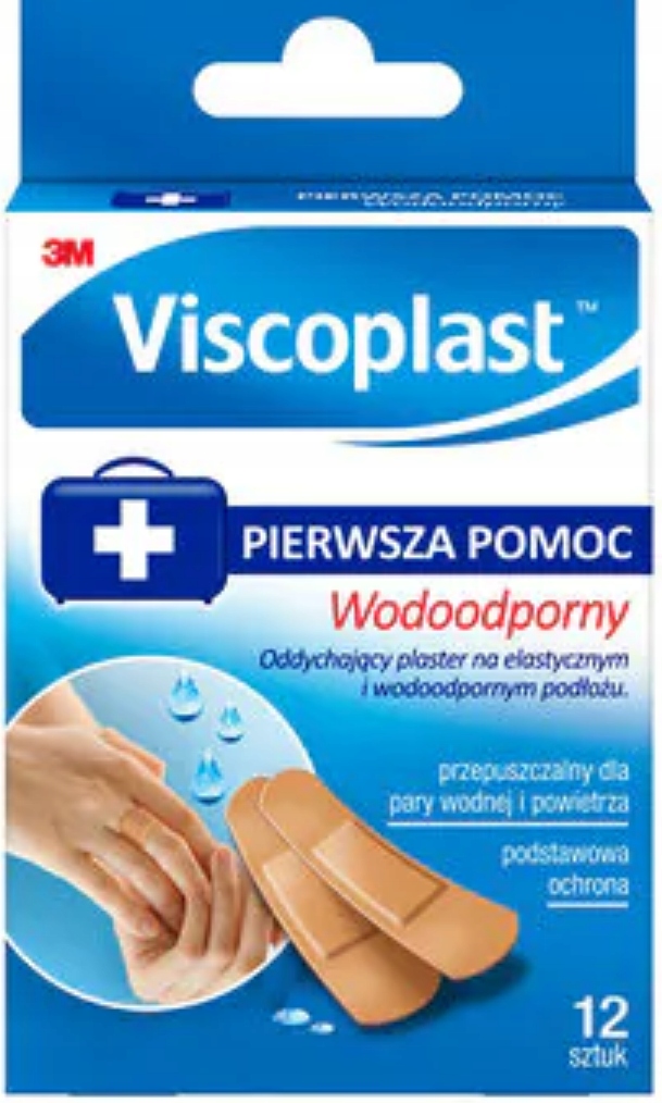

Viscoplast Plastry Zestaw Wodoodporny 12SZT