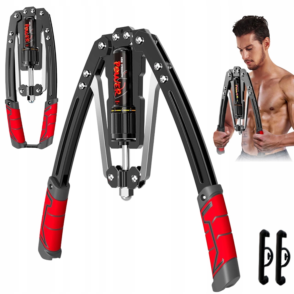 Expandér Pro Cvičení Ramen Hydraulické Klece 10-200 Kg Regulace