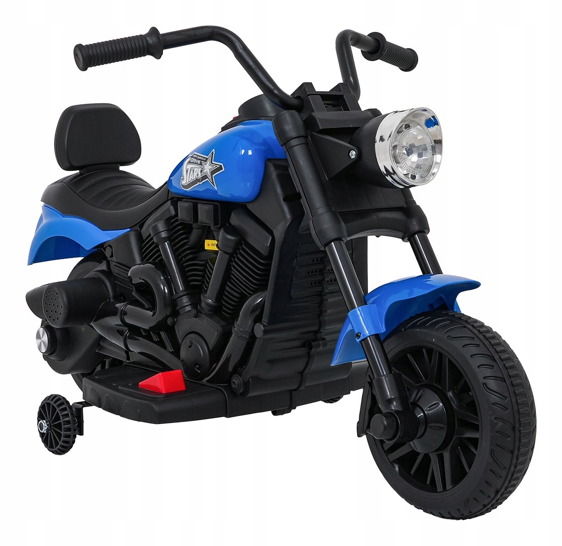 motorek na akumulator Star kółka do nauki jazdy Motor