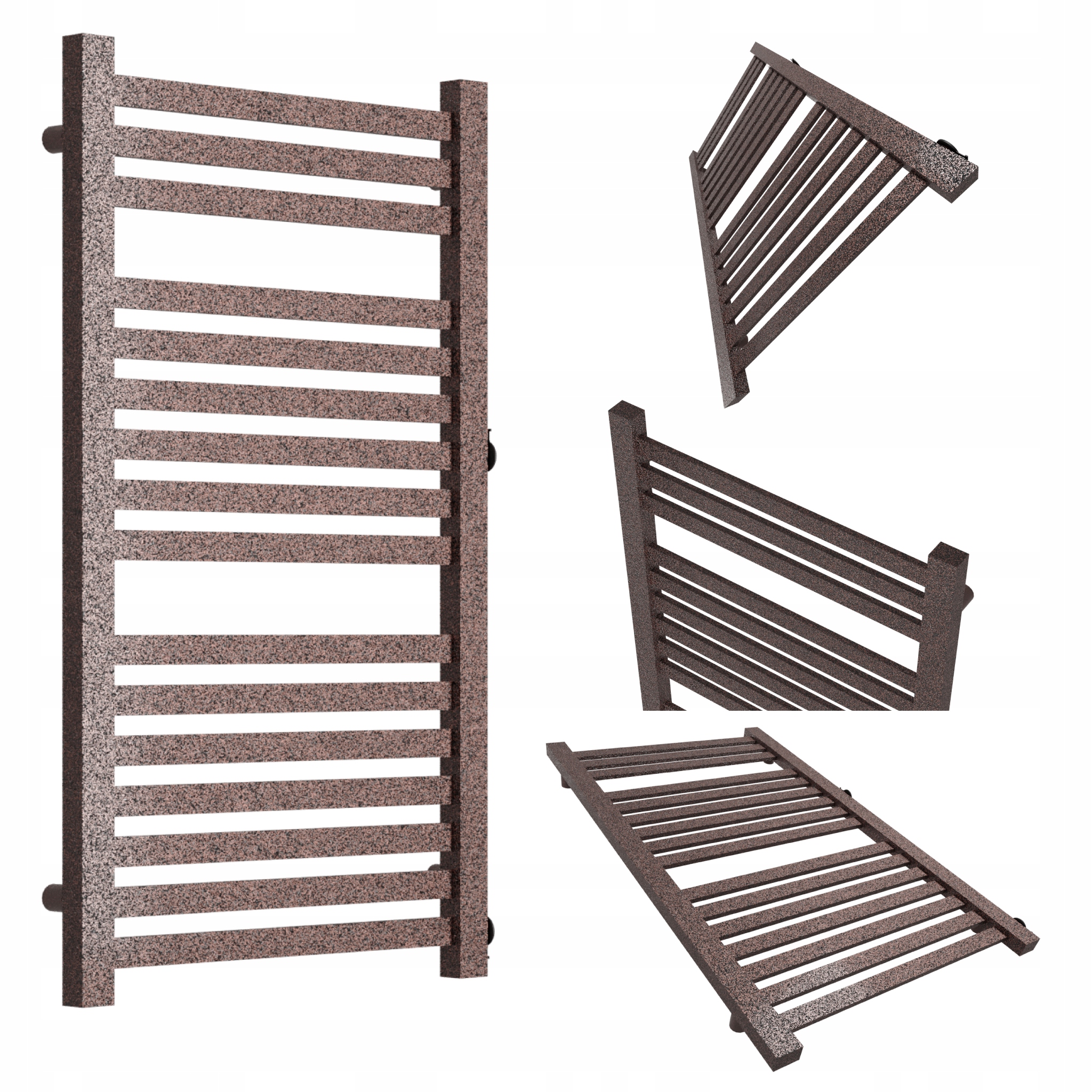 Kúpeľňový radiátor MultiPRO 750x440 Bordó