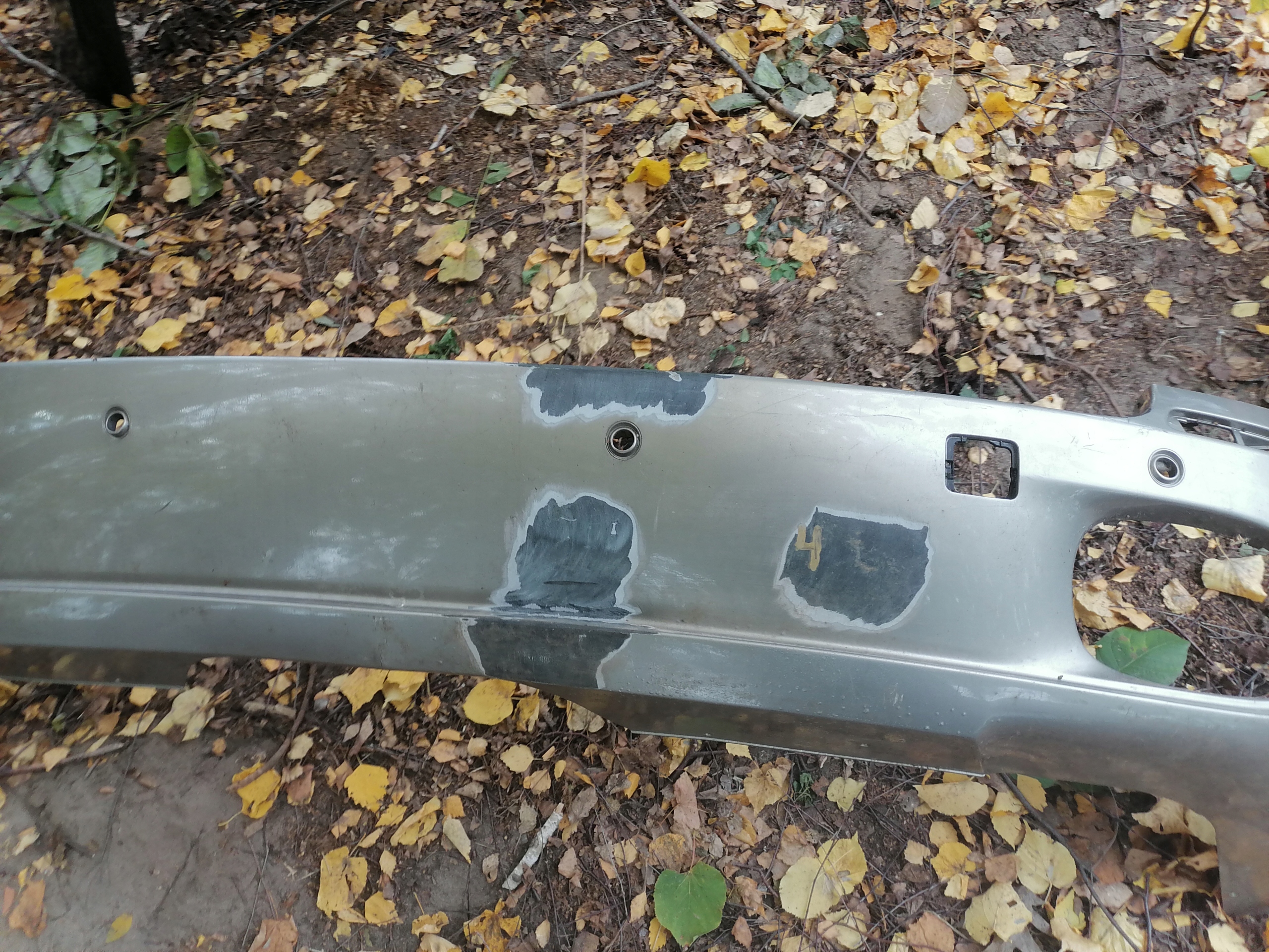 bumper rear part BMW X5 E70 PDC 7158438