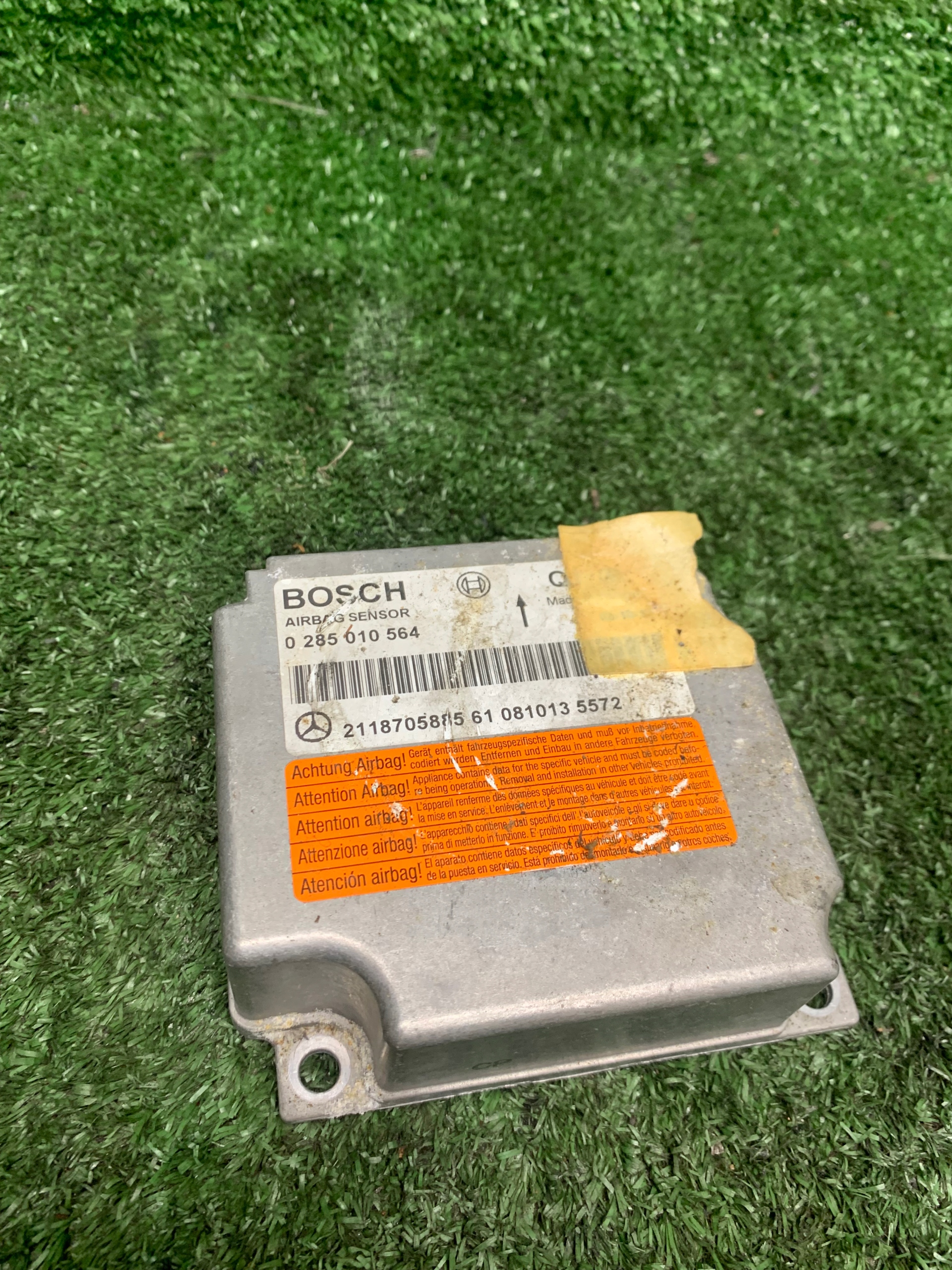 modulo airbag Sensor airbag Centralina Mercedes E W211 2002–2009