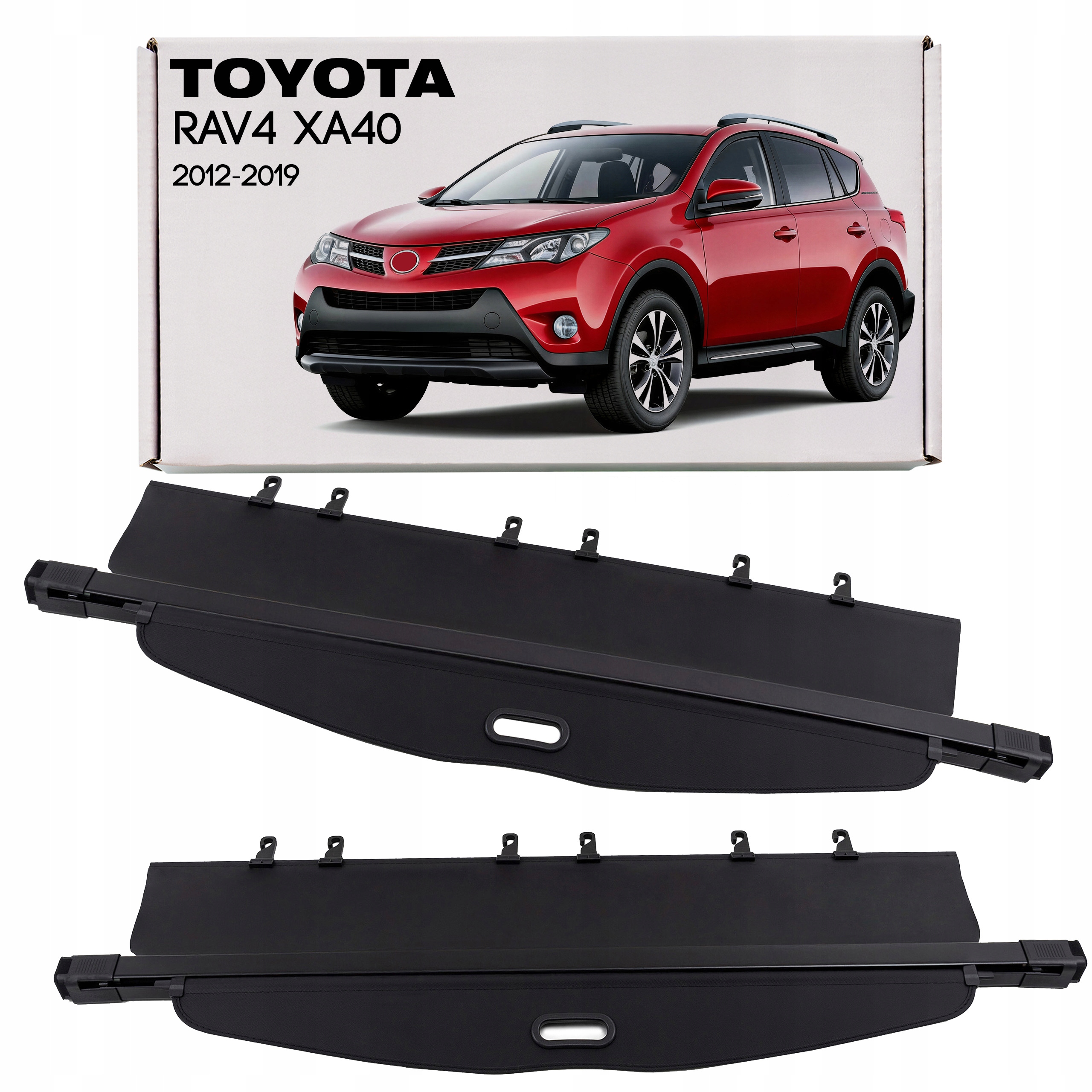 Toyota RAV4 IV XA40 2013-2018 Roleta Do Zavazadlového Prostoru Černá PT731-42130