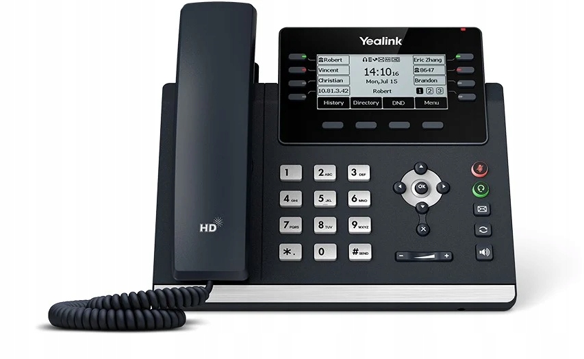 VoIP telefon Yealink řady T4U SIP-T43U