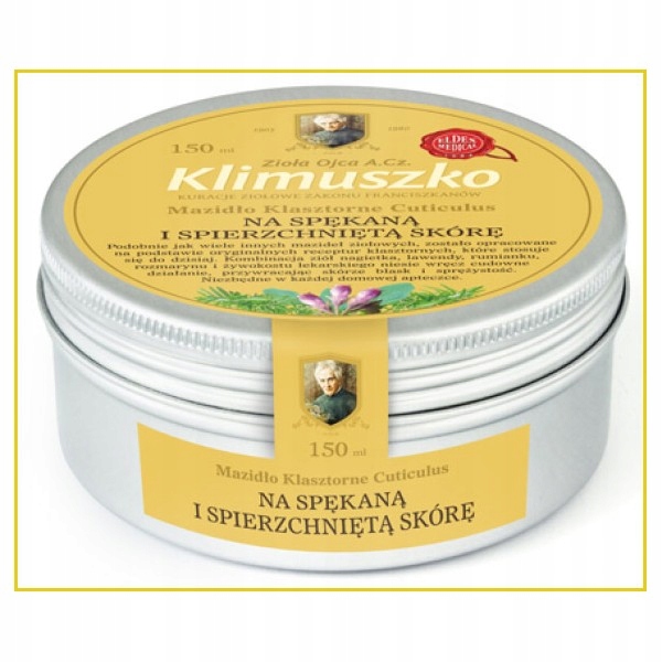 

Klimuszko Mazidło Cuticulus na spękaną skórę 150ml