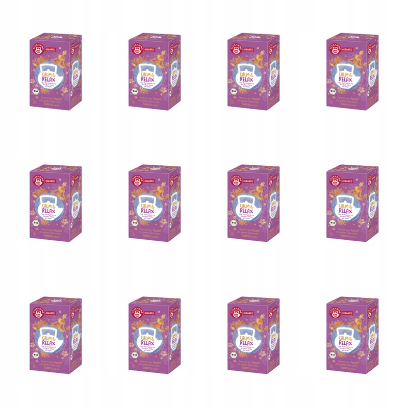 Teekanne Bio Calm & Relax 20 x 1,80 g X12
