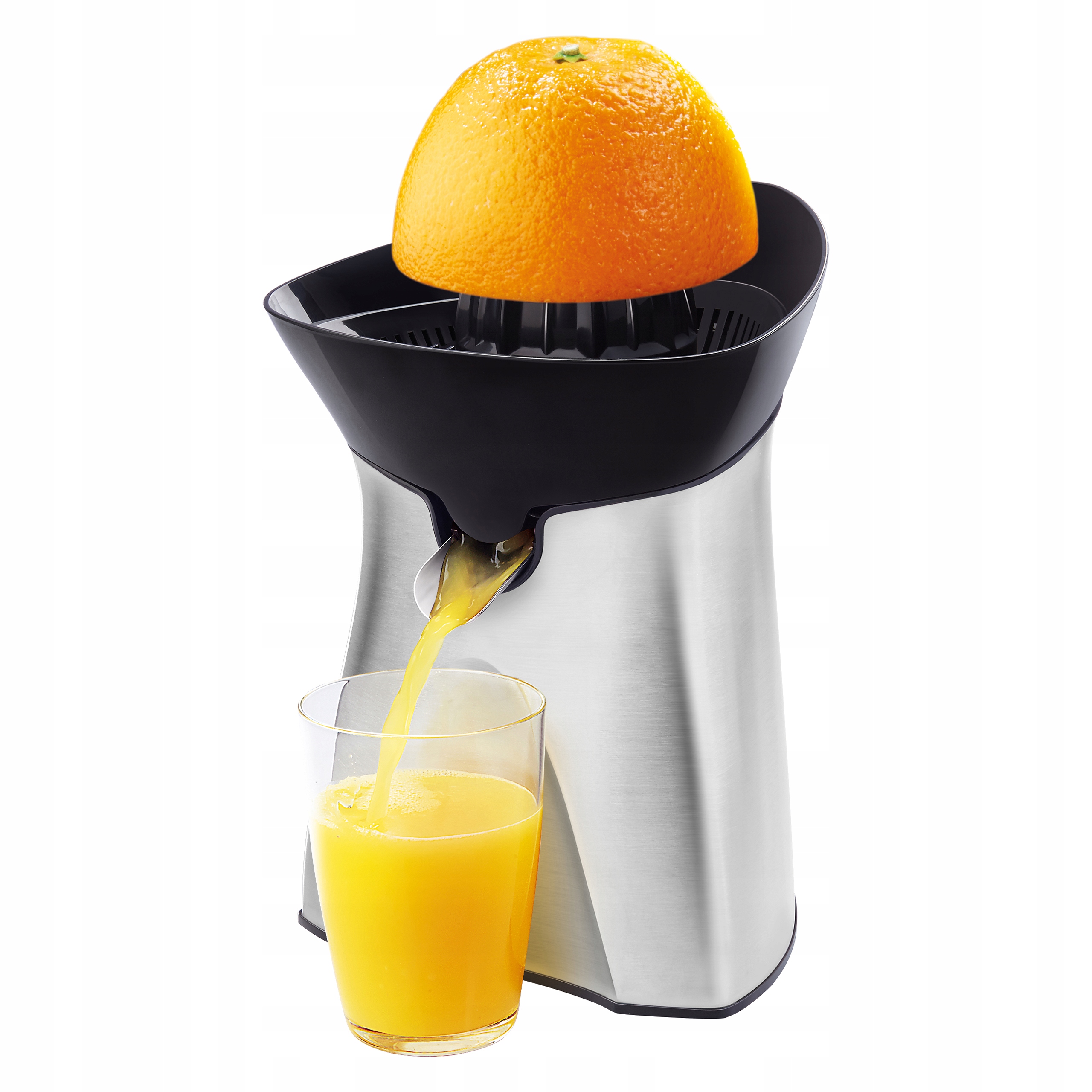 Elektryczna wyciskarka do cytrusów owoców srebrna 60W Sencor Scj 6050GR