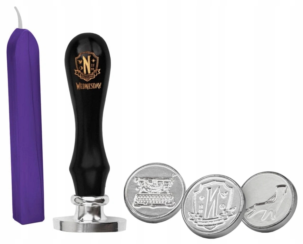 Dárkový set pečetidlo Netflix: Wednesday (11 x 14 x 4 cm)