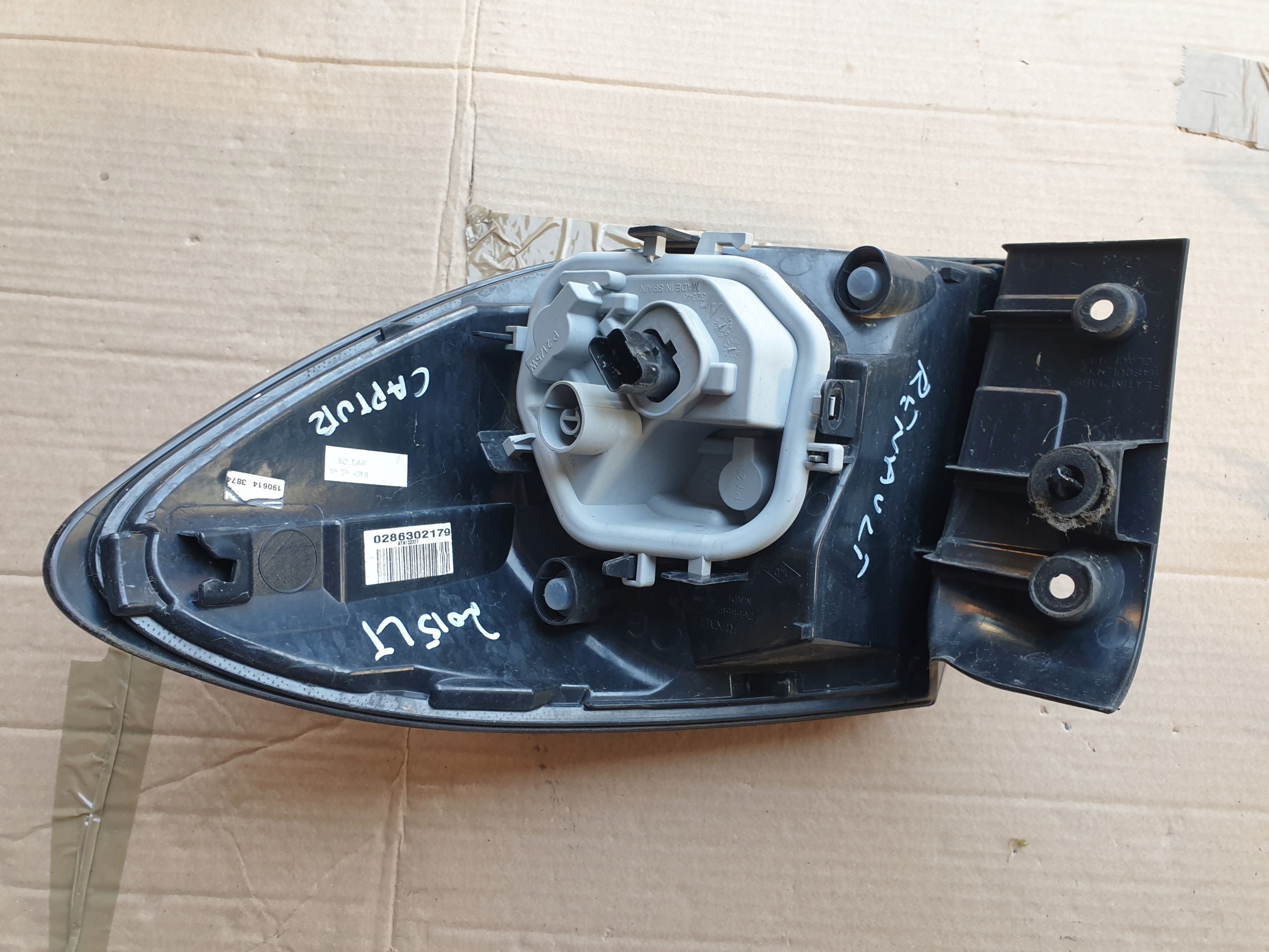 light rear left RENAULT CAPTUR and 2014- 265558548r