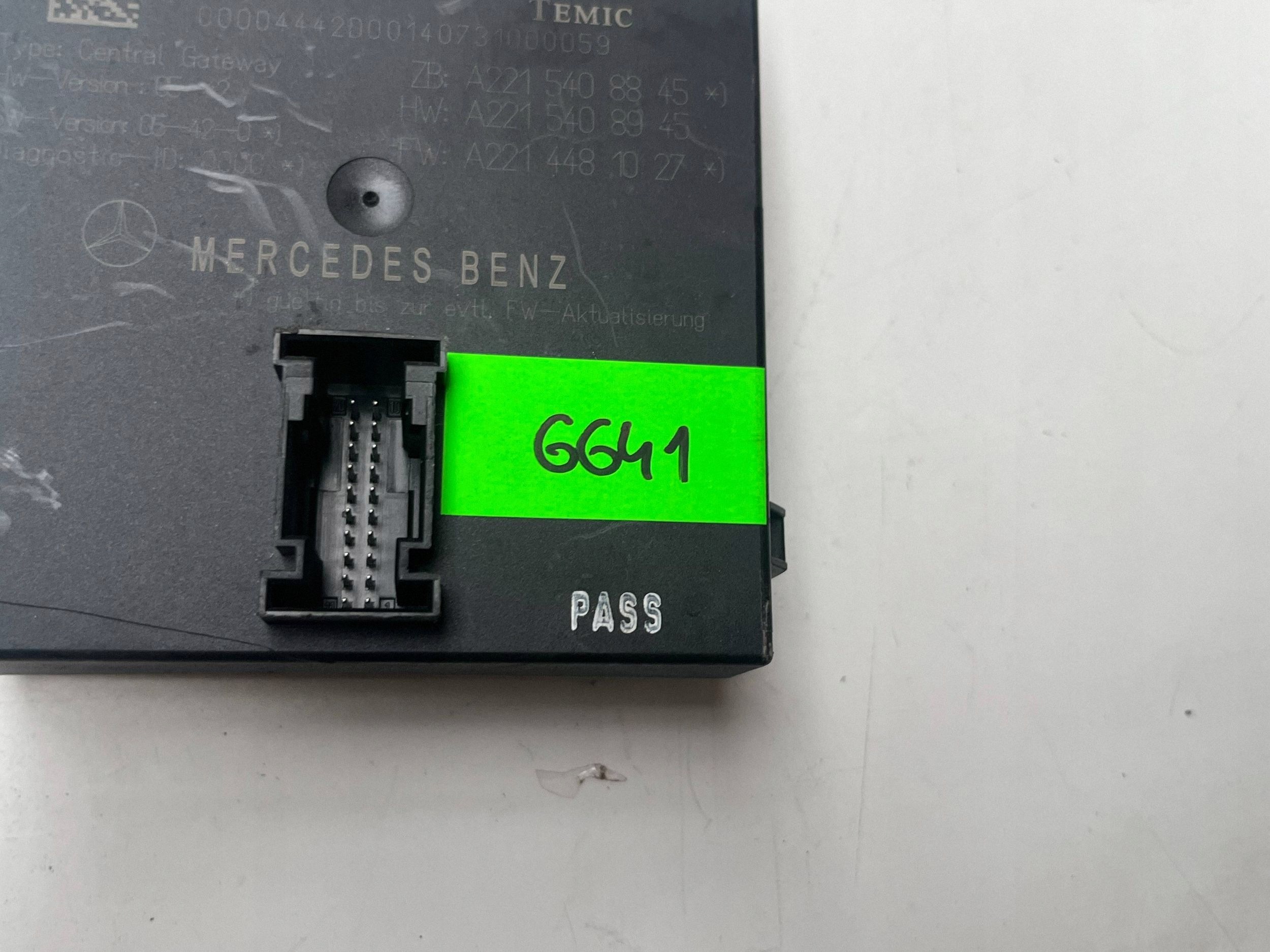 modulo GATEWAY MERCEDES-BENZ S W221 A2215408845 Originale!!