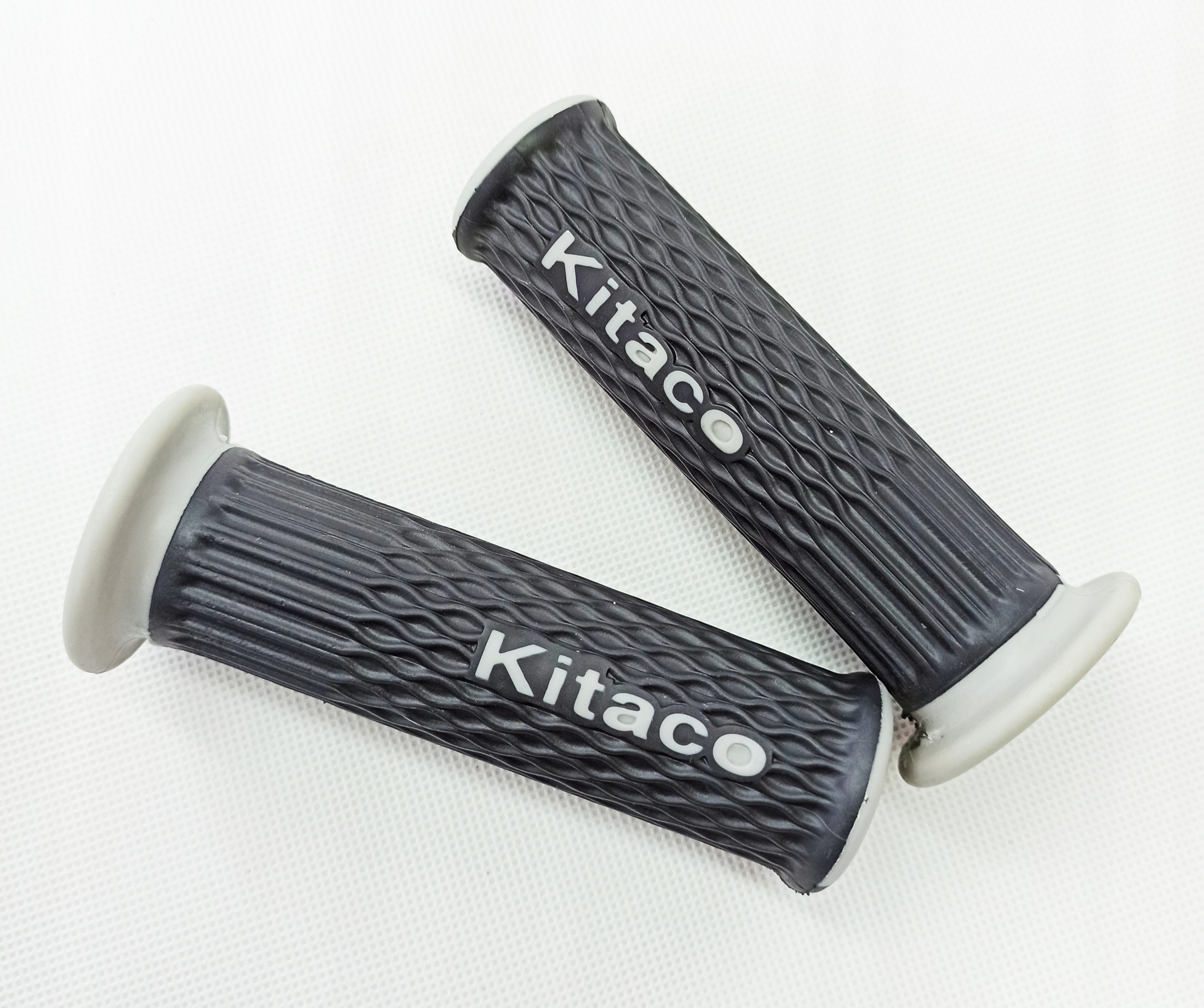 MANETKI KITACO CZARNE SZARE GRIPY KTM BETA APRILIA