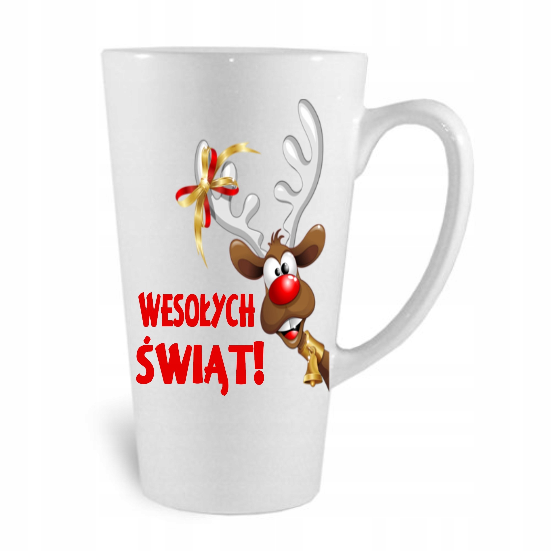 

Kubek latte świąteczny Renifer Imię