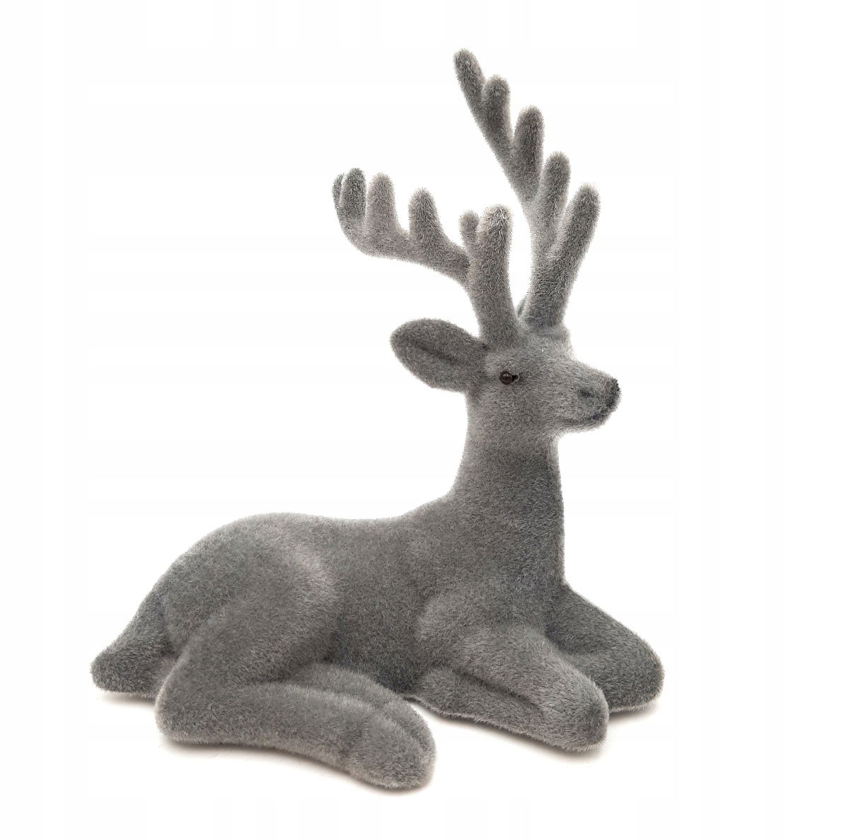 RENIFER OZDOBNY DEKORACJA NA STÓŁ JELONEK SZARY