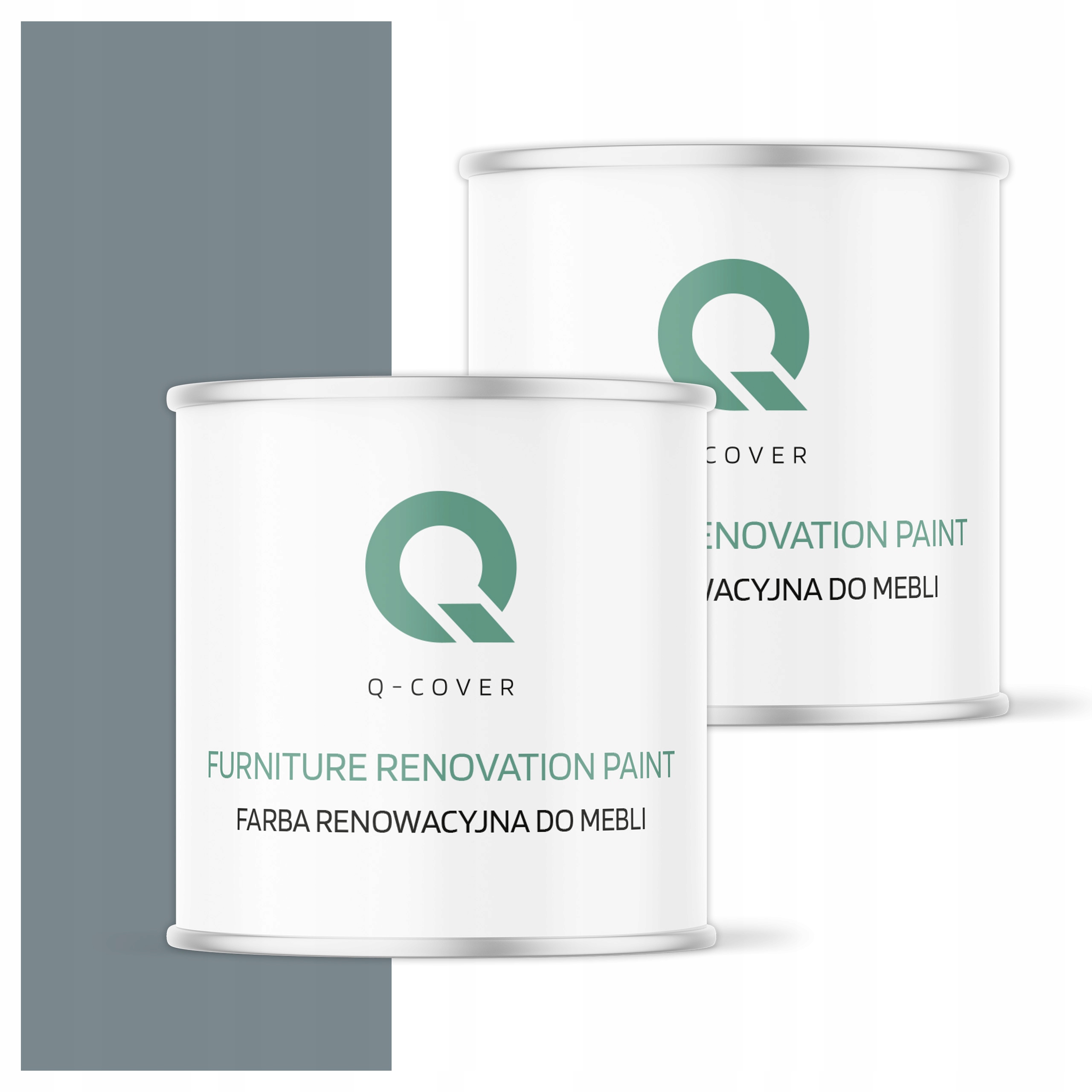 Farba na renováciu nábytku Mdf dreva Ozdobná veverička Šedá 7000 Lesk 2,5