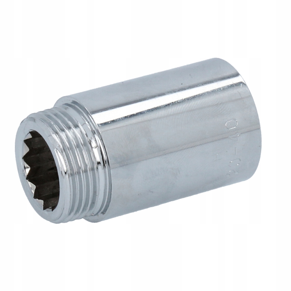 

Złączka niklowana przedłużka 3/4'' 40 mm mosiądz