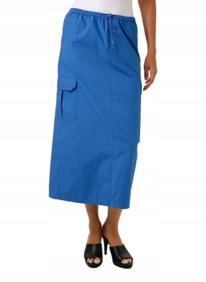 Bavlněná Sukně Aniston A056 48 Safírově Sukně