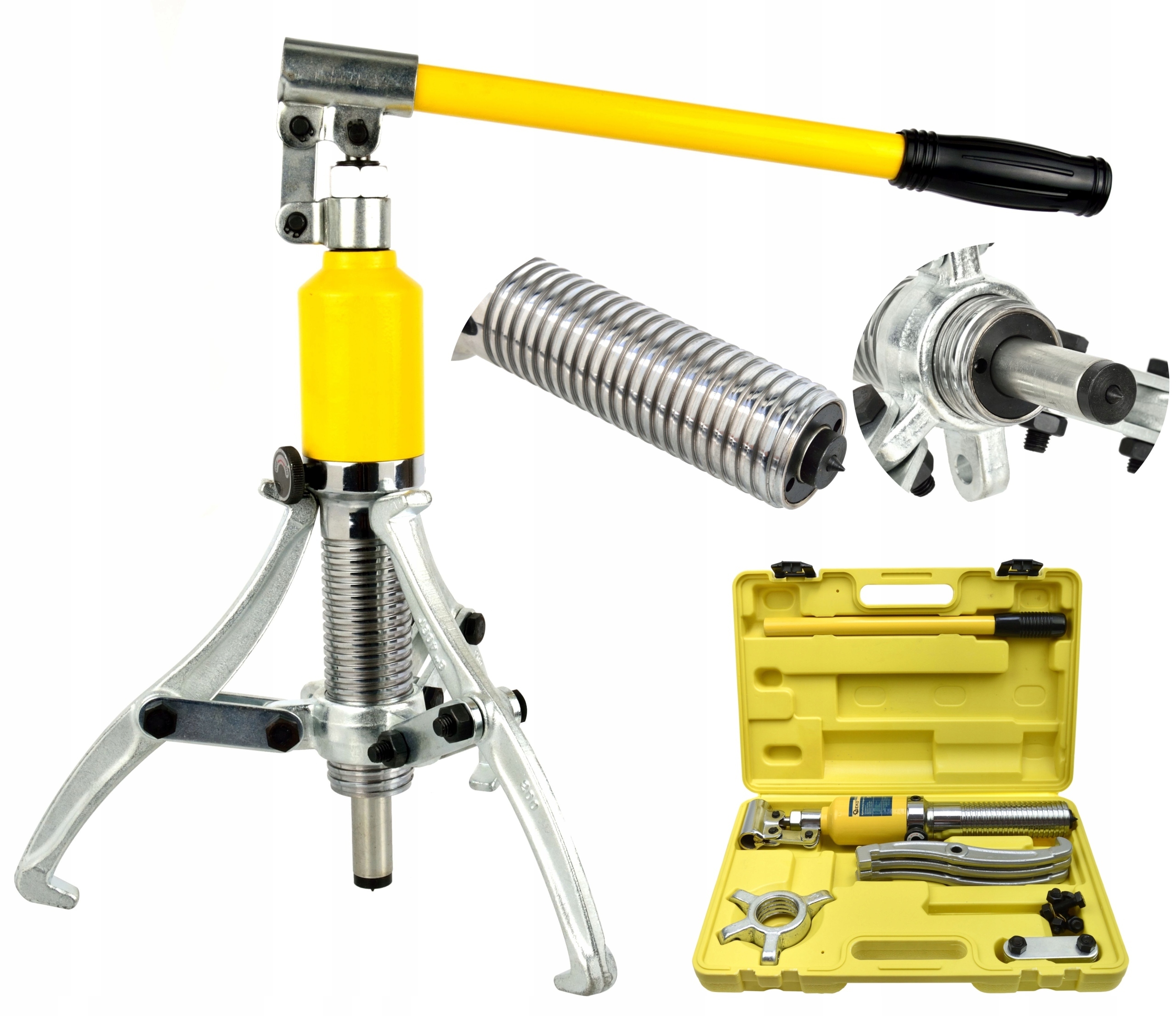 ГИДРАВЛИЧЕСКИЙ СЪЕМНИК ПОДШИПНИКОВ СТУПИЦЫ 5T GEKO PROFI