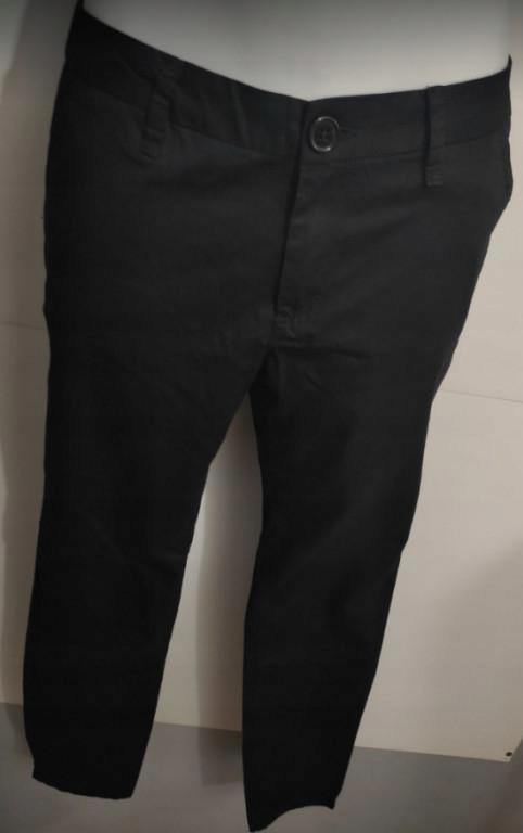 CZARNE SPODNIE ELEGANCKIE M