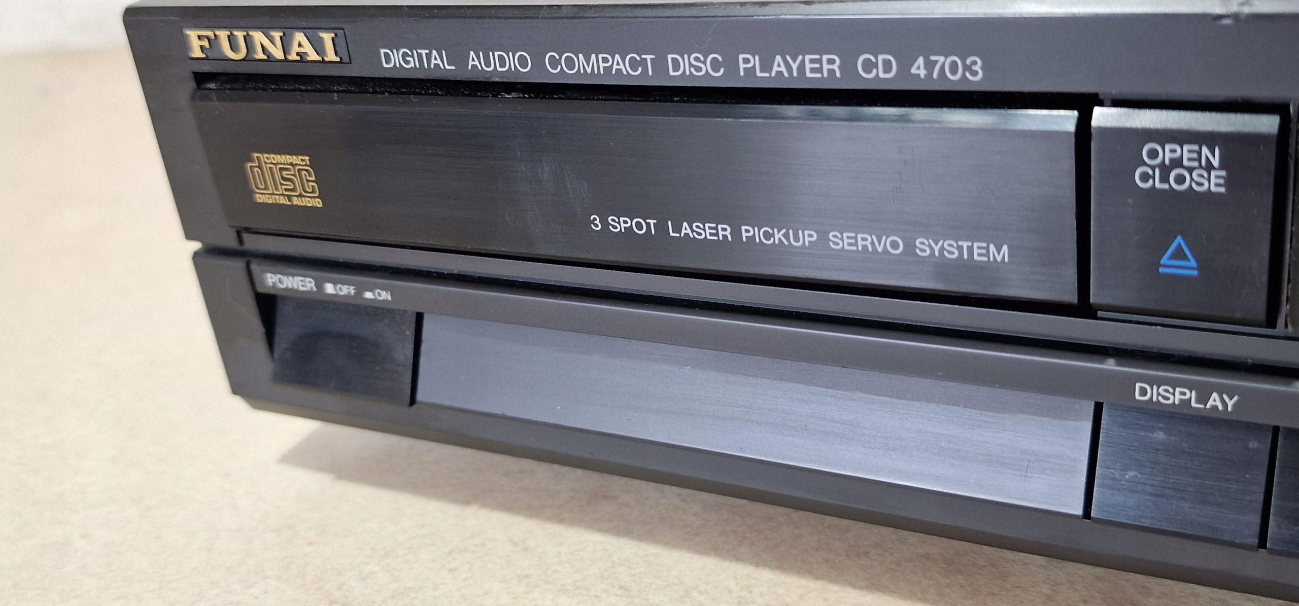 Cd player Funai odtwarzacz CD 4703 Odtwarzane nośniki CD